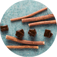 Licorice Root Extract, Bilberry fruit extract